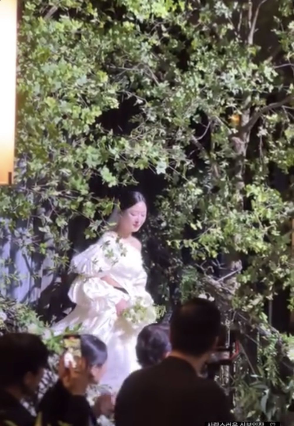 Mimi In Her Wedding Dress