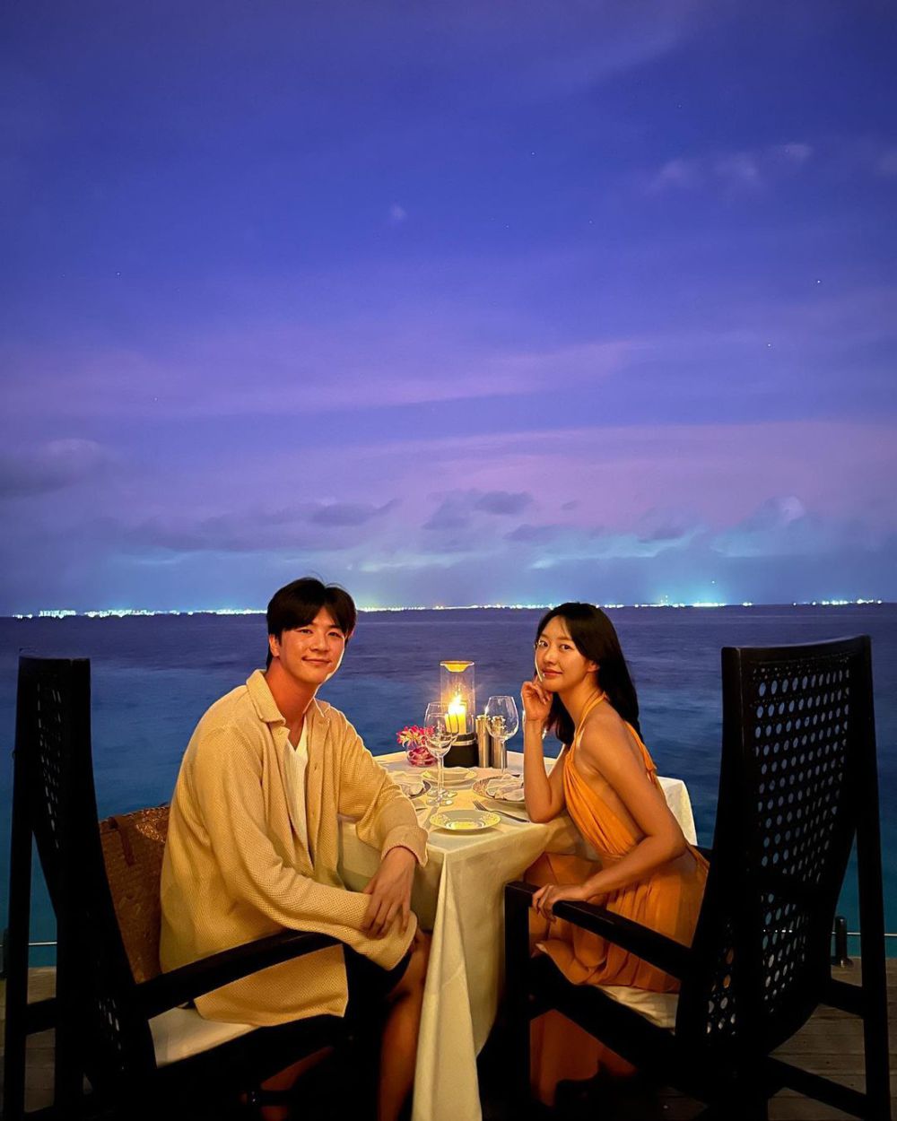 Thunder And Mimi'S Honeymoon Moment In The Maldives