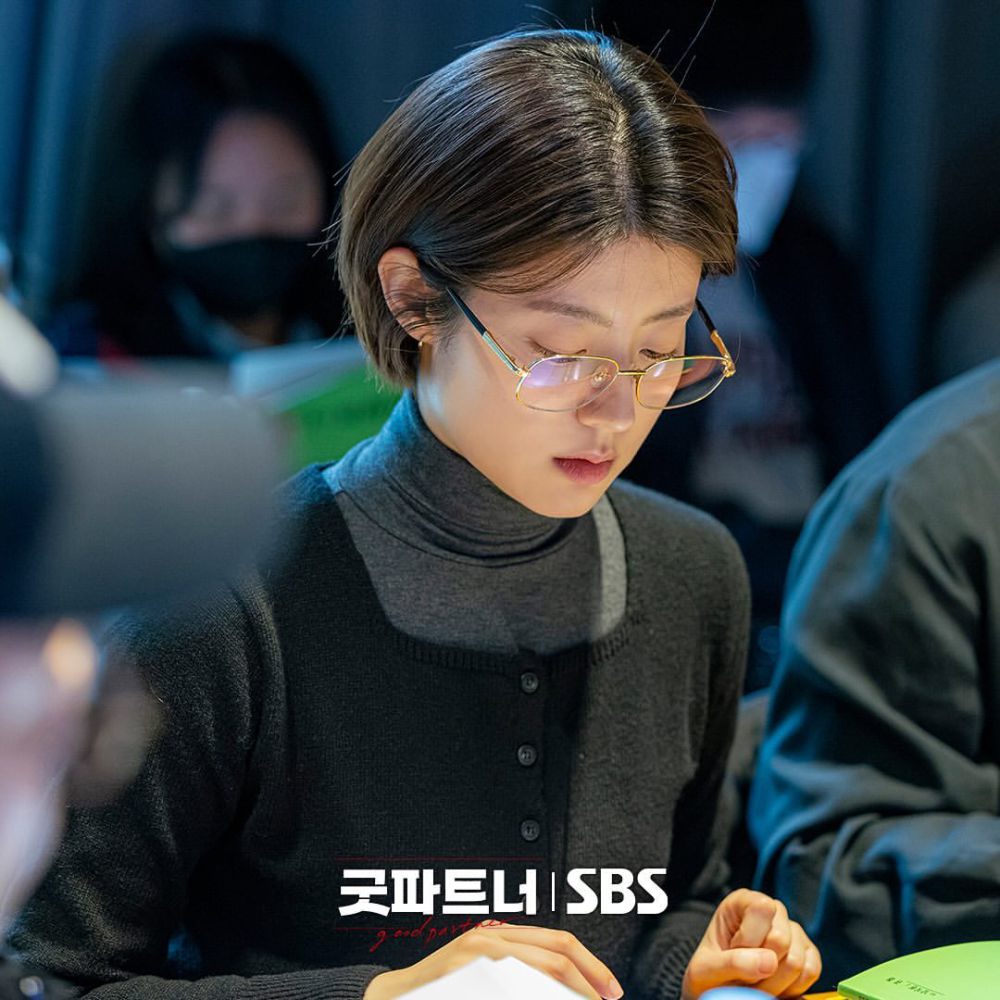 Nam Ji Hyun In The Script Reading For The Drama Good Partner