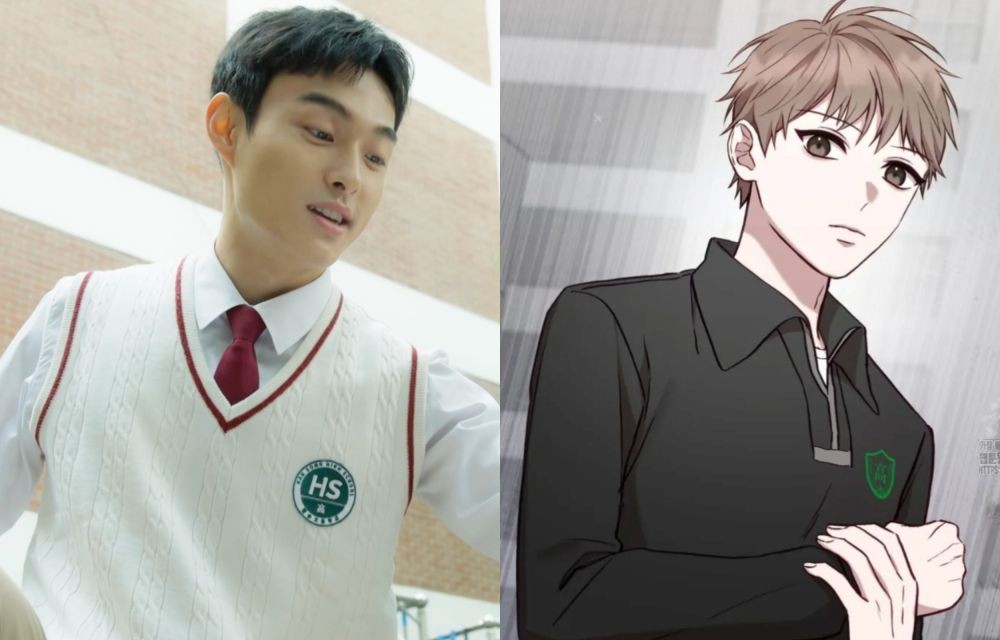 Difference Between Song Yi Heon In High School Return Of A Gangster Drama Vs Webtoon