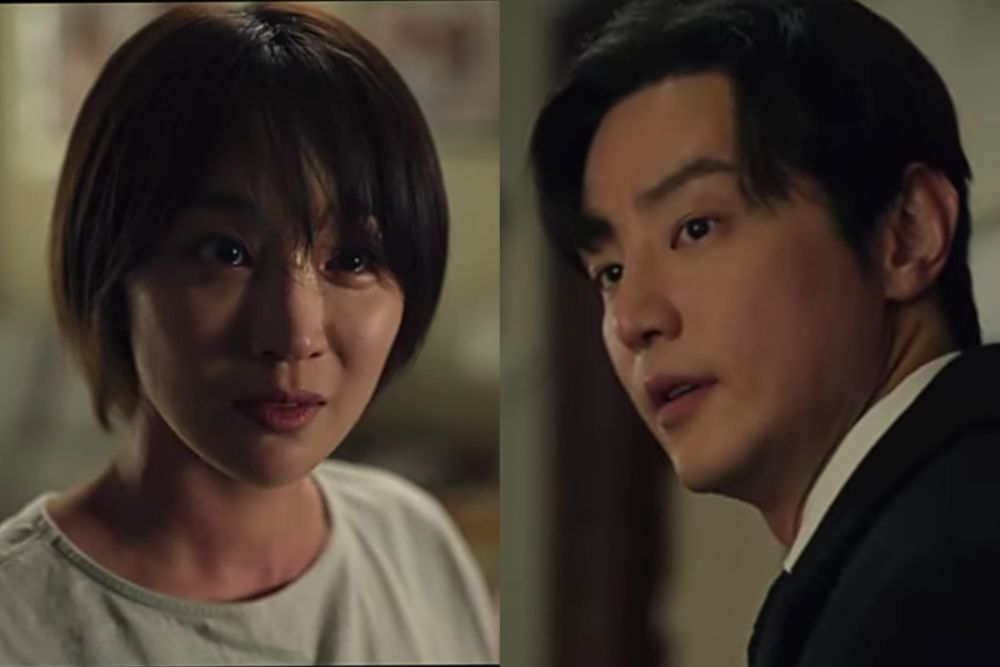 Footage Of Jung Yoo Min And Kwon Yool In The Drama Connection