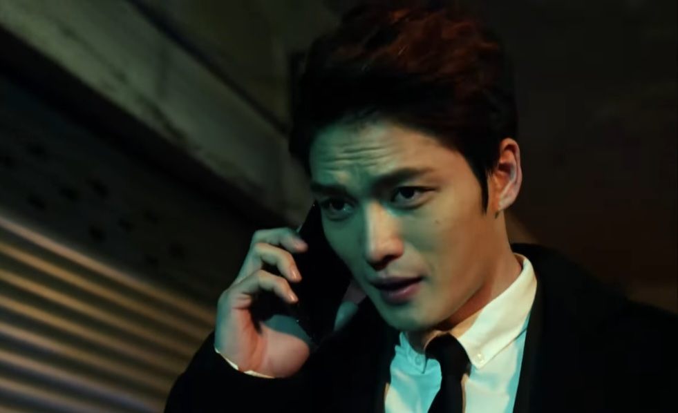 Kim Jae Joong in the Korean drama Spy