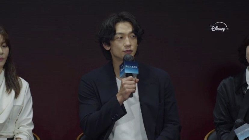 Rain At The Press Conference For The Korean Drama Red Swan On July 2, 2024 (Doc. Disney+ Hotstar/Red Swan)