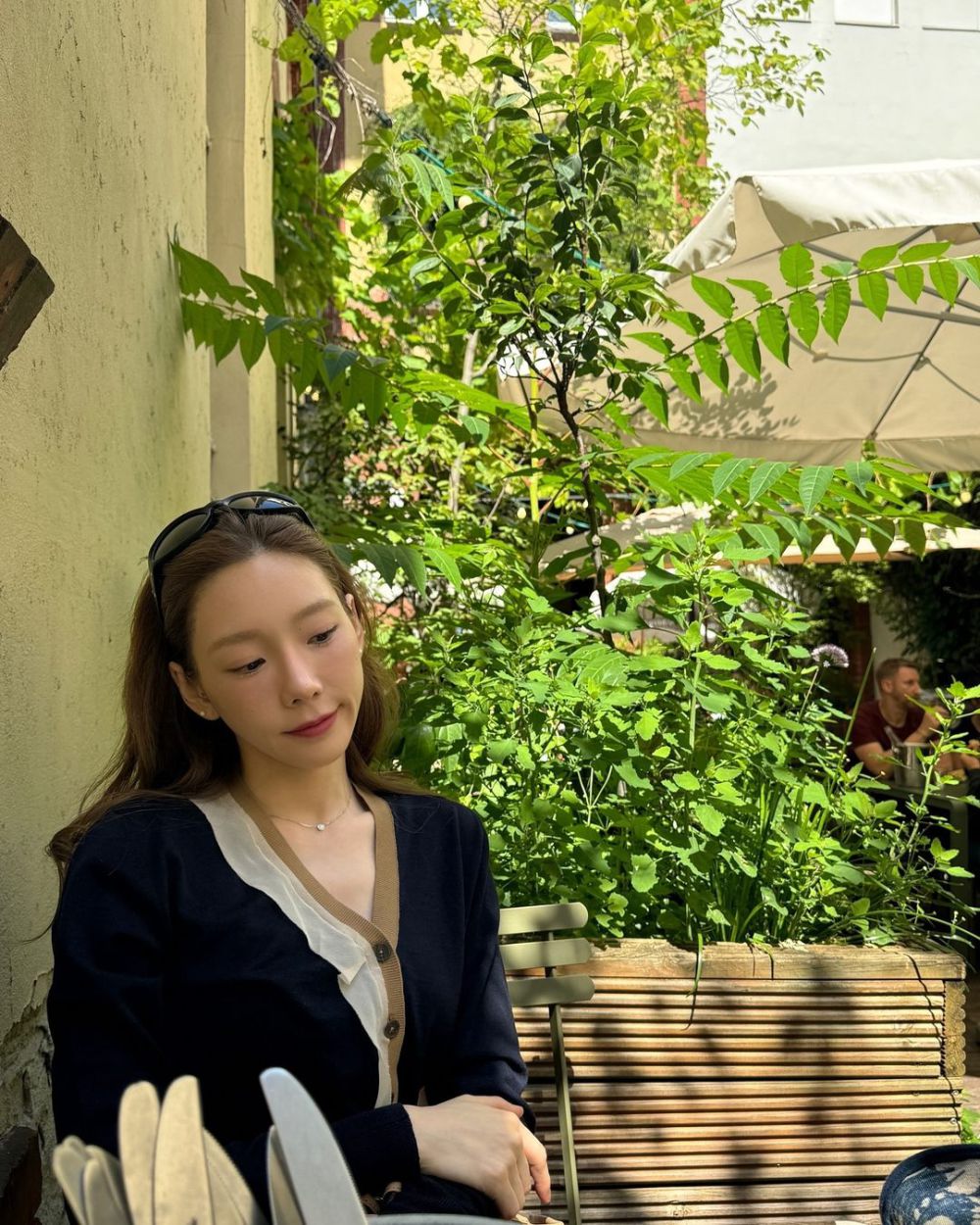 Taeyeon's portrait on vacation in Germany