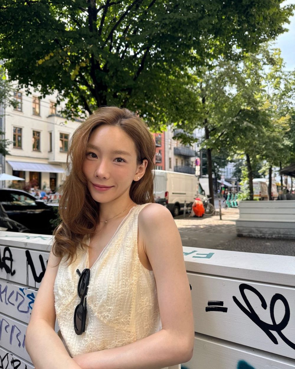 Taeyeon's portrait on vacation in Germany