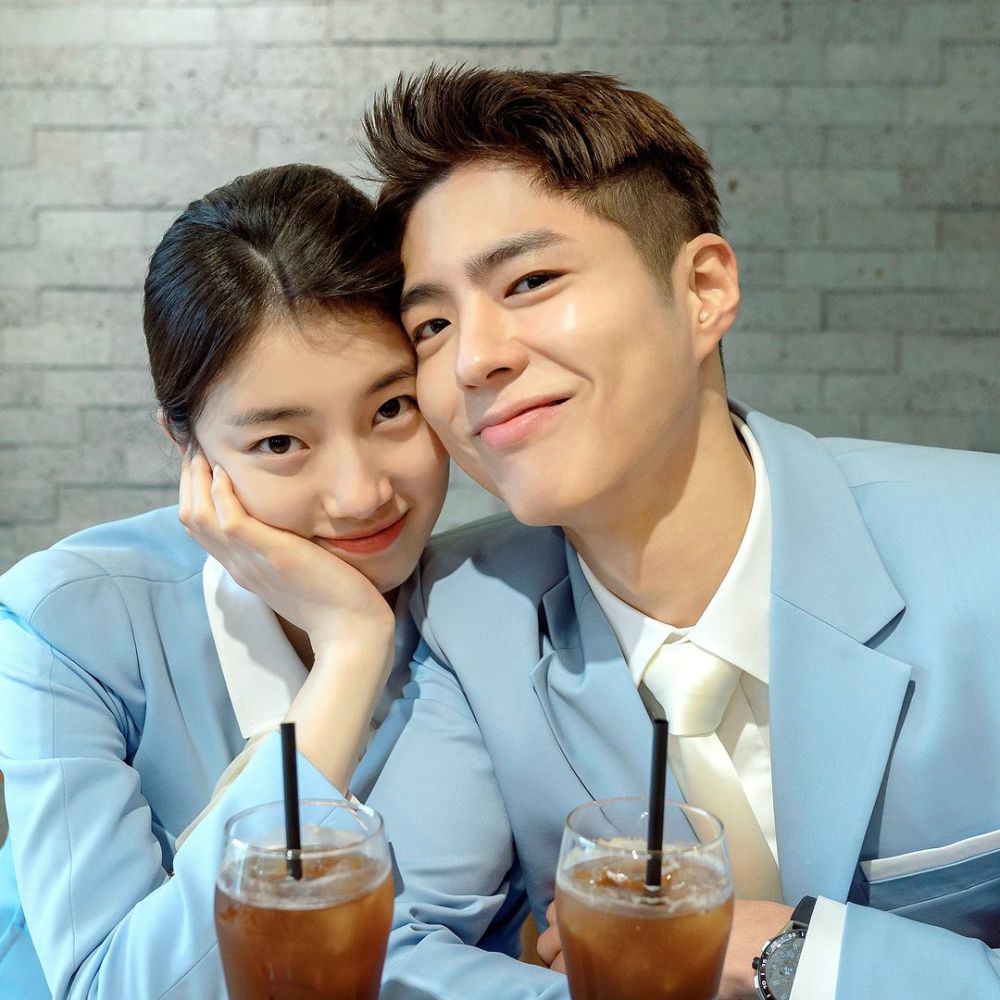 Goo Jung In (Bae Suzy) and Park Tae Joo (Park Bo Gum) in the Korean film Wonderland